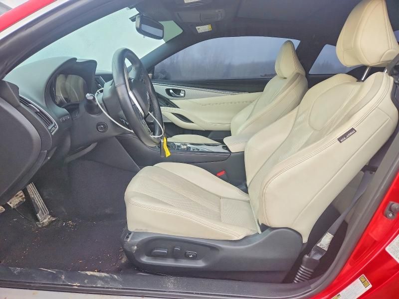 2017 Infiniti Q60 red Sport 400