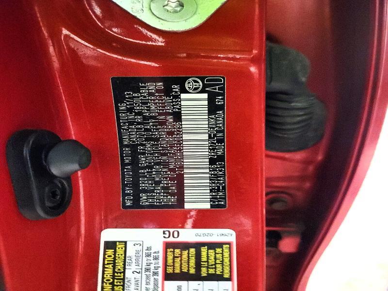 2014 Toyota Corolla l