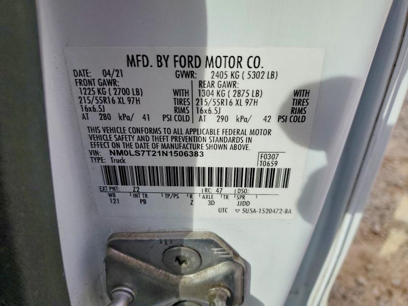 2022 Ford Transit Connect Delivery van