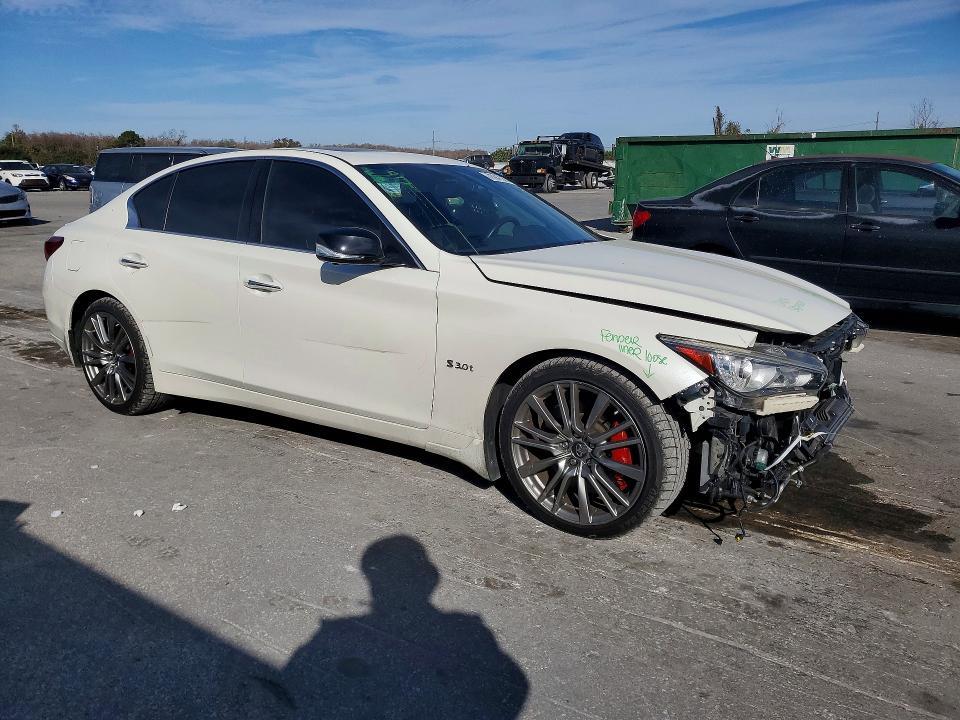 2019 Infiniti Q50 red Sport 400