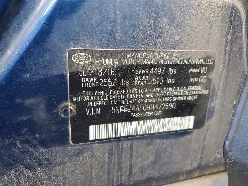 2017 Hyundai Sonata Sport