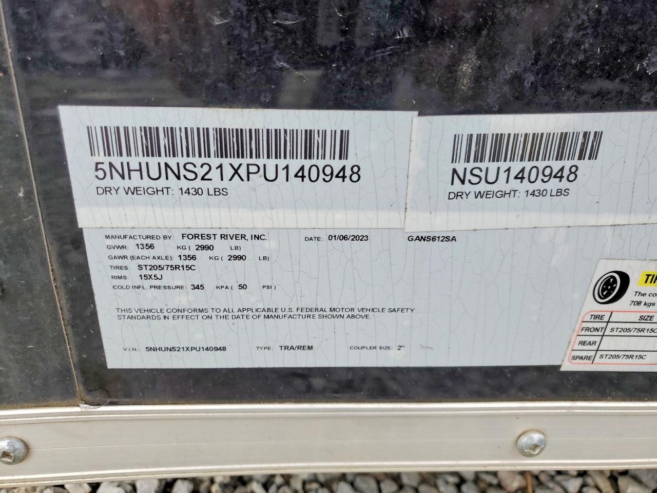 2023 Contender Cargo