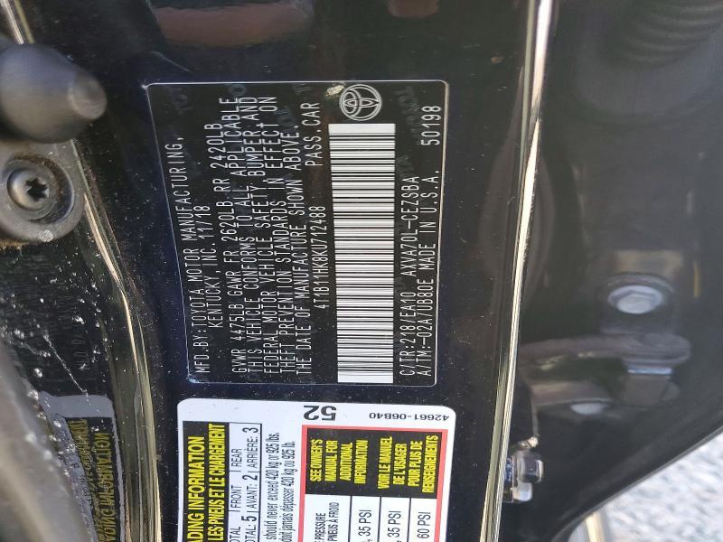 2019 Toyota Camry l