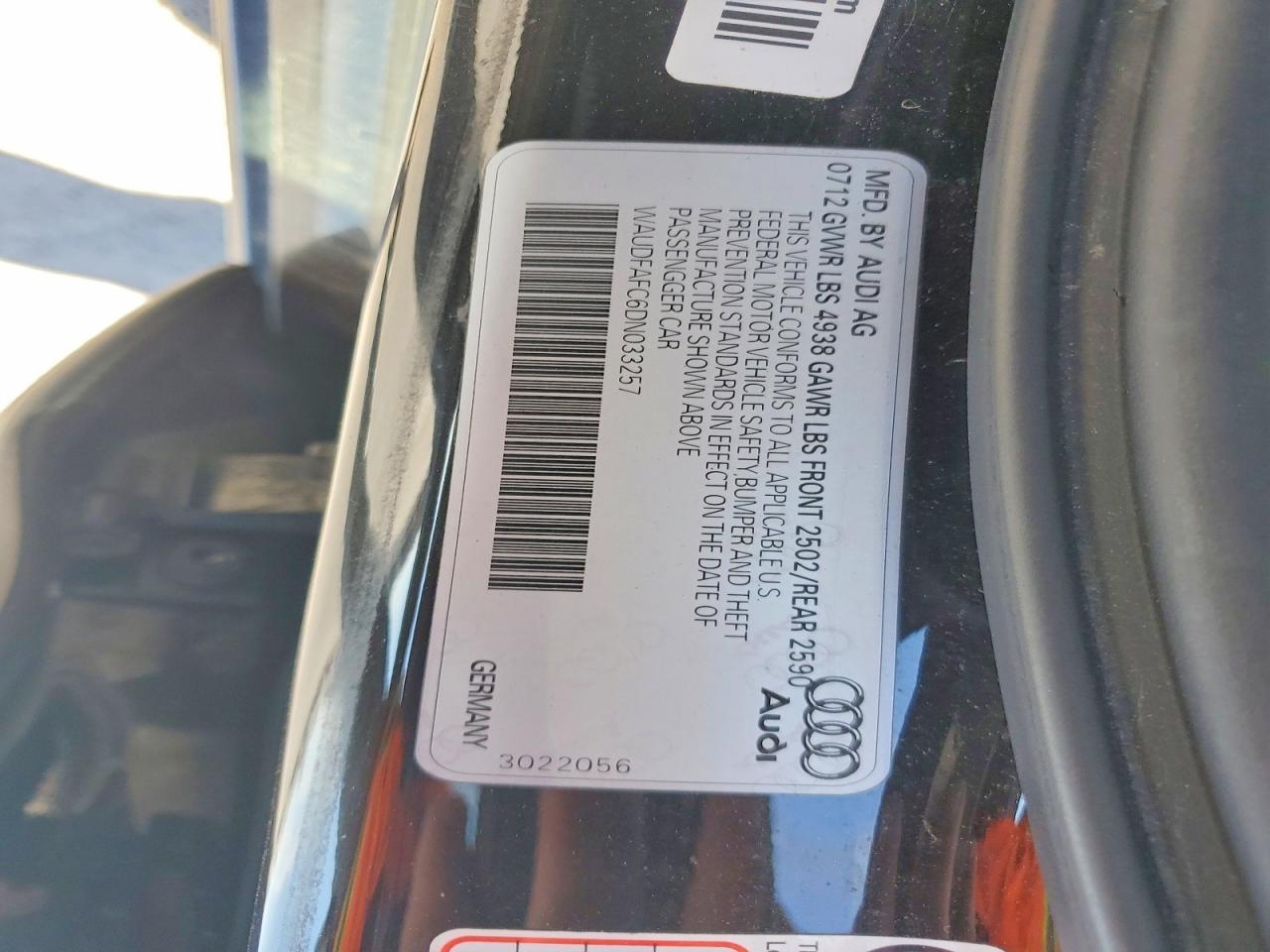 2013 Audi A6 Premium Plus