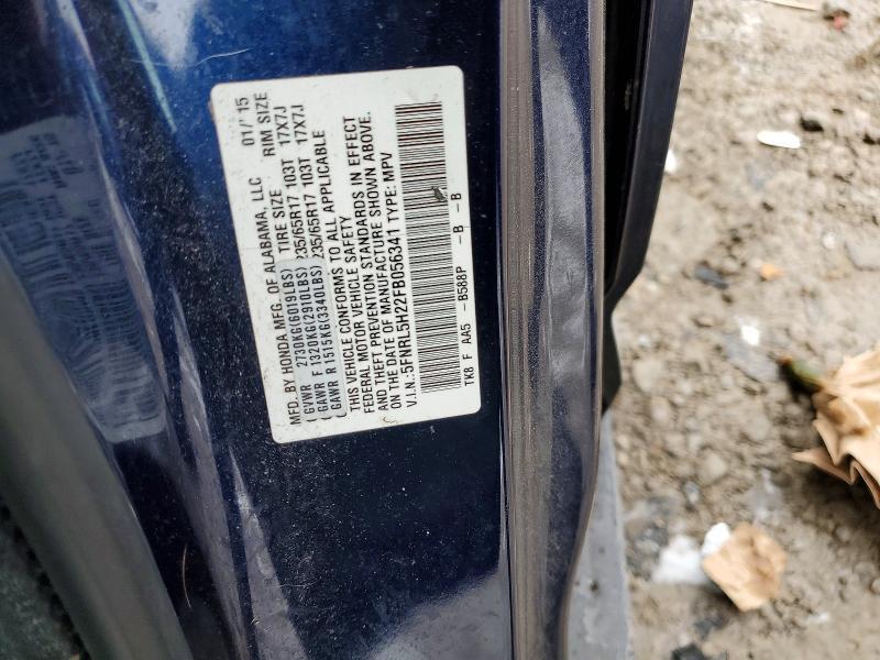 2015 Honda Odyssey lx