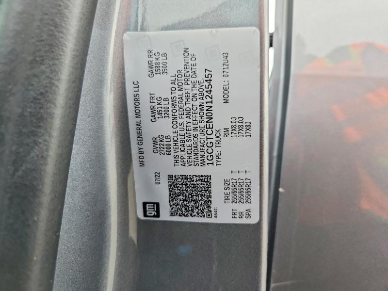 2022 Chevrolet Colorado lt
