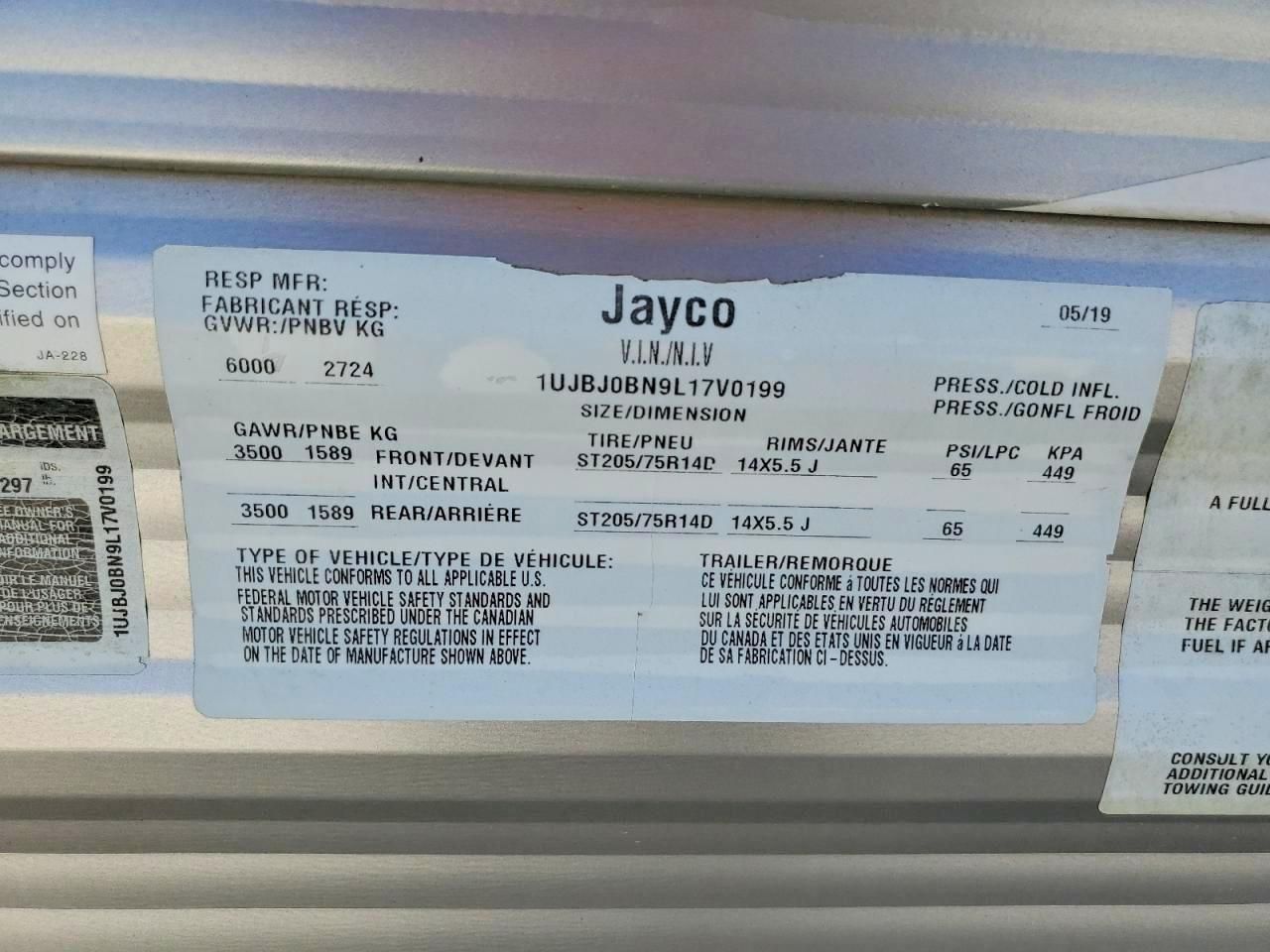 2020 Jayco Jay JAY Flight-Trailer Other