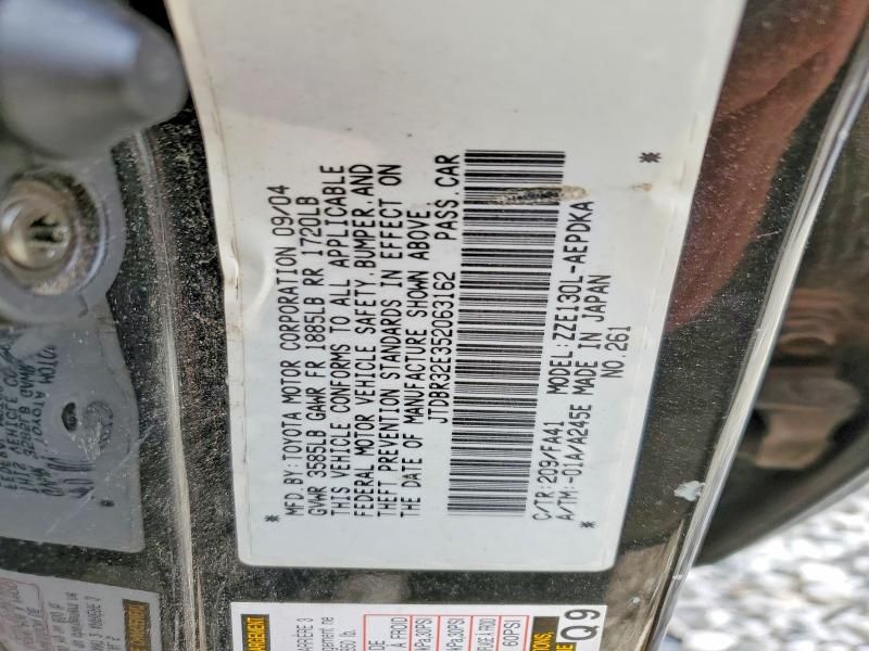 2005 Toyota Corolla ce