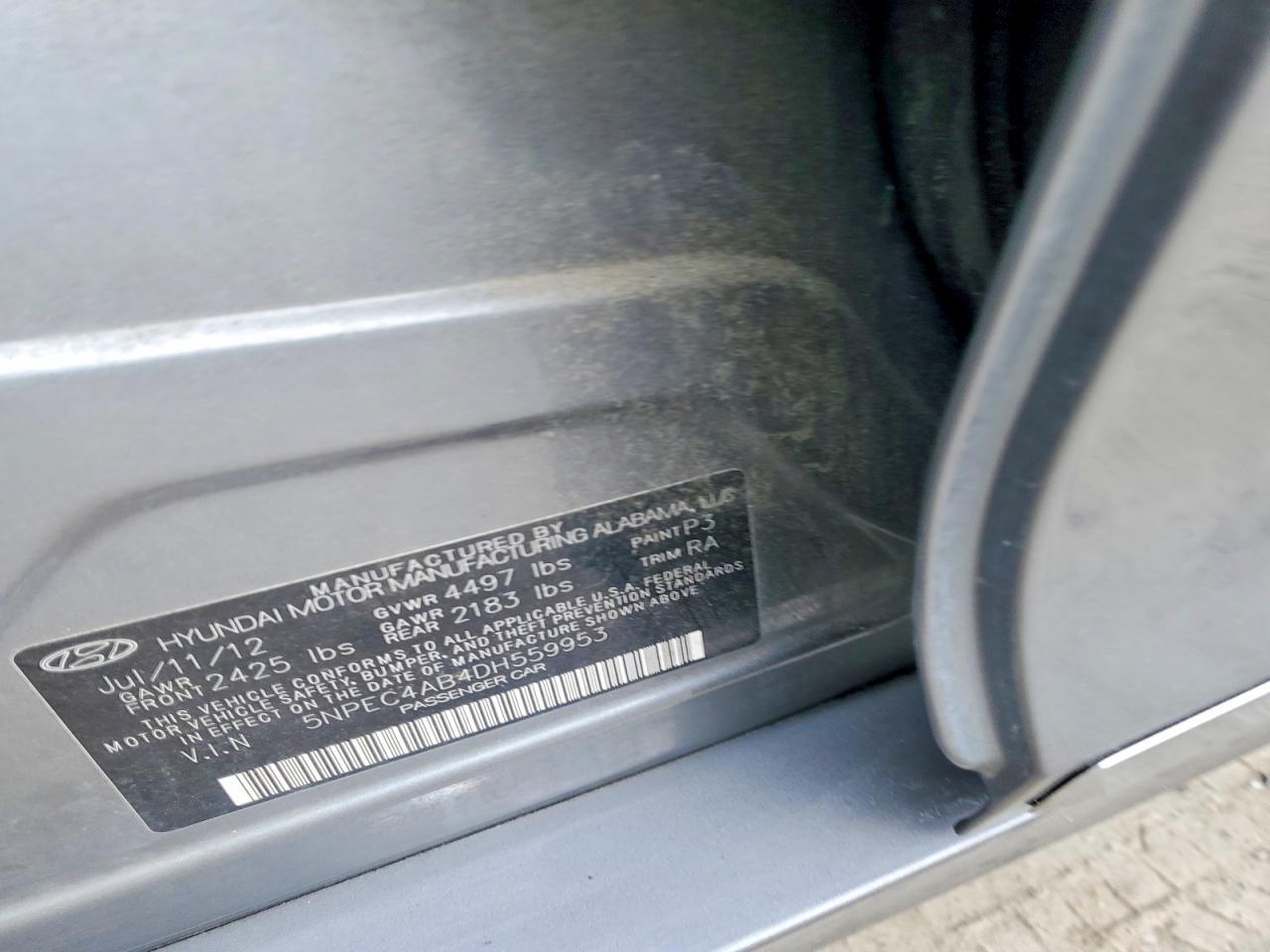 2013 Hyundai Sonata se