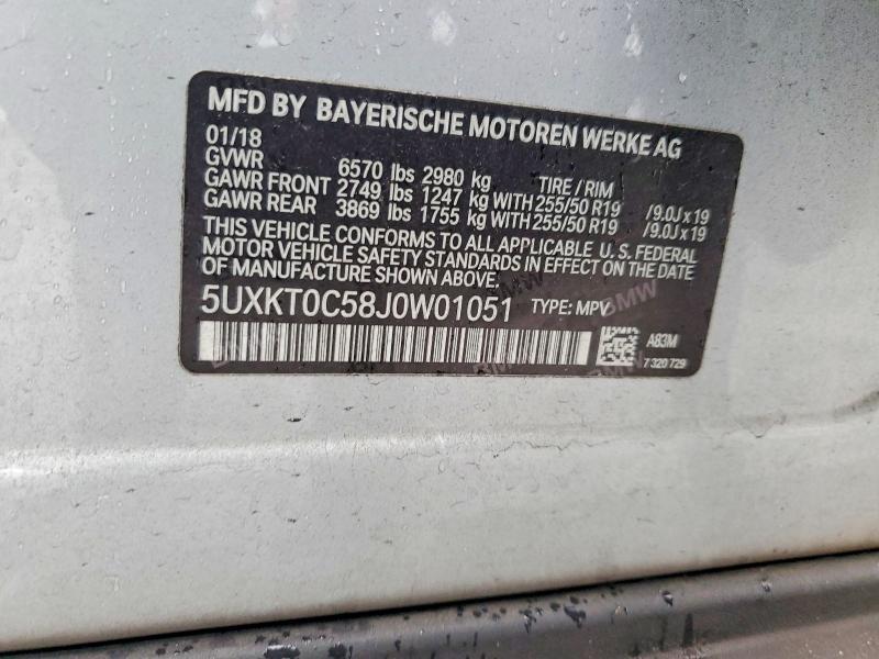 2018 BMW X5 Xdrive4