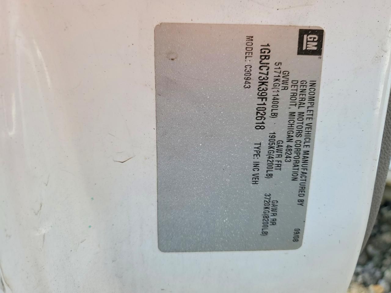 2009 Chevrolet Silverado Flatbed Truck