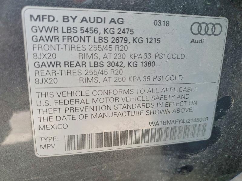 2018 Audi Q5 Premium Plus