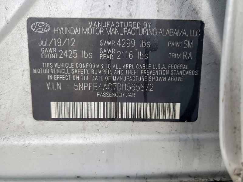 2013 Hyundai Sonata gls