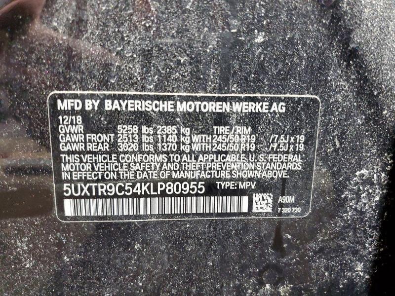 2019 BMW X3 Xdrive30i