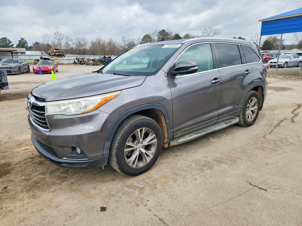 2015 Toyota Highlander xle