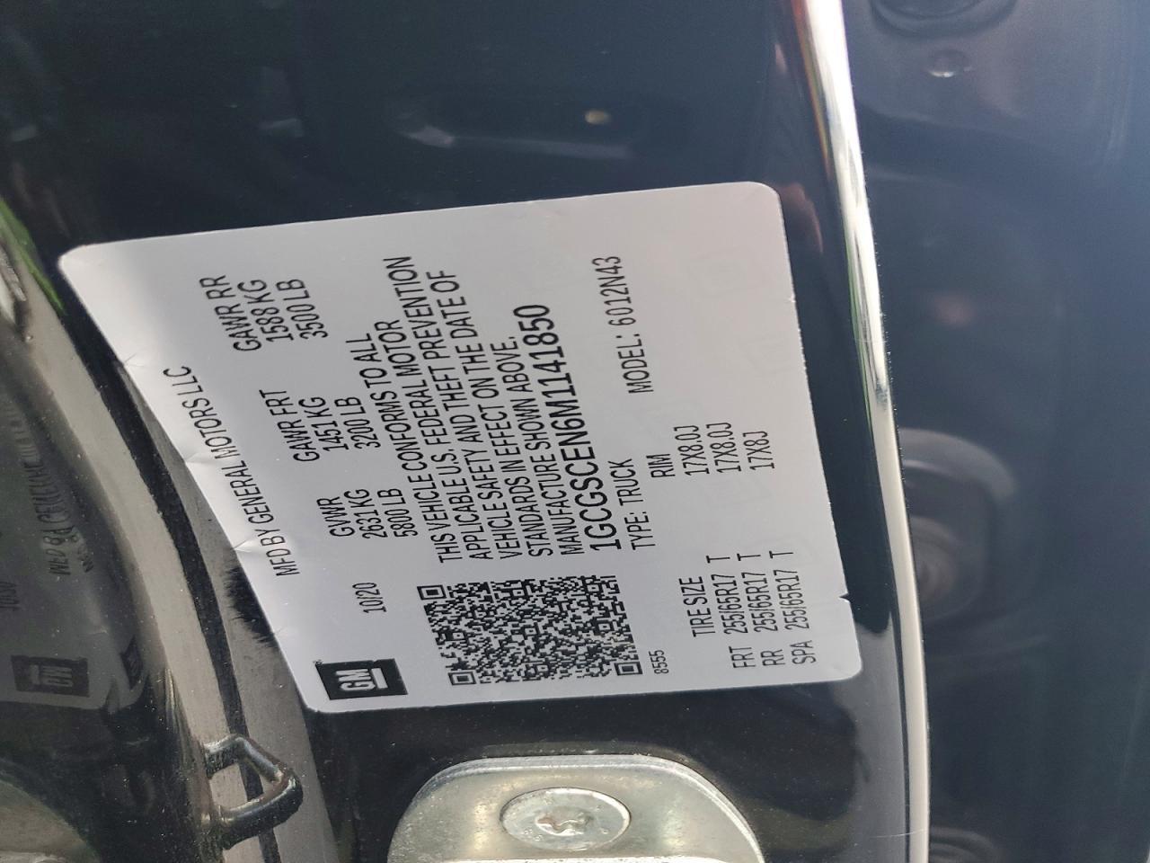2021 Chevrolet Colorado LT