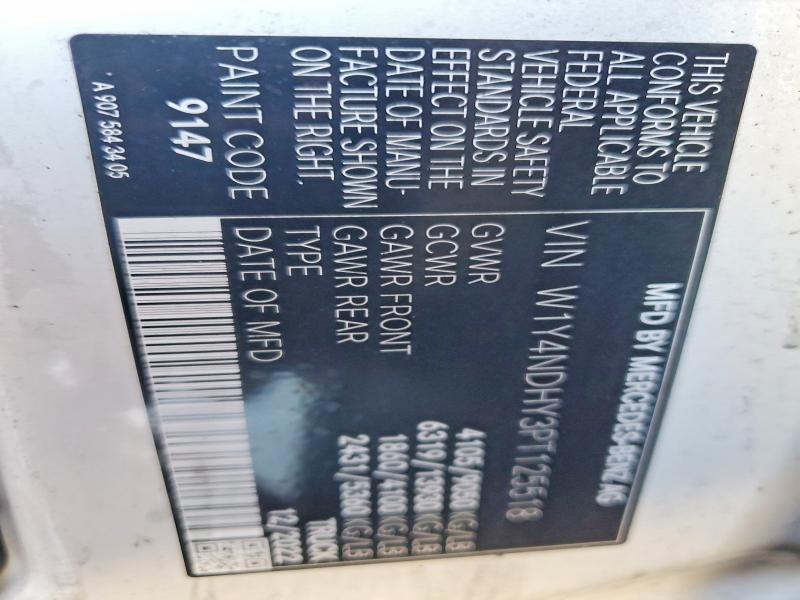 2023 Mercedes-Benz 2023 Mercedes Benz Sprinter 2500 Delivery Van