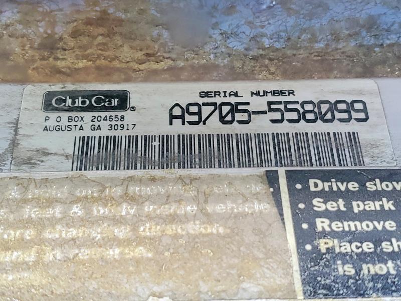 1997 Club Car Golf Cart  Golf Cart Golf Cart