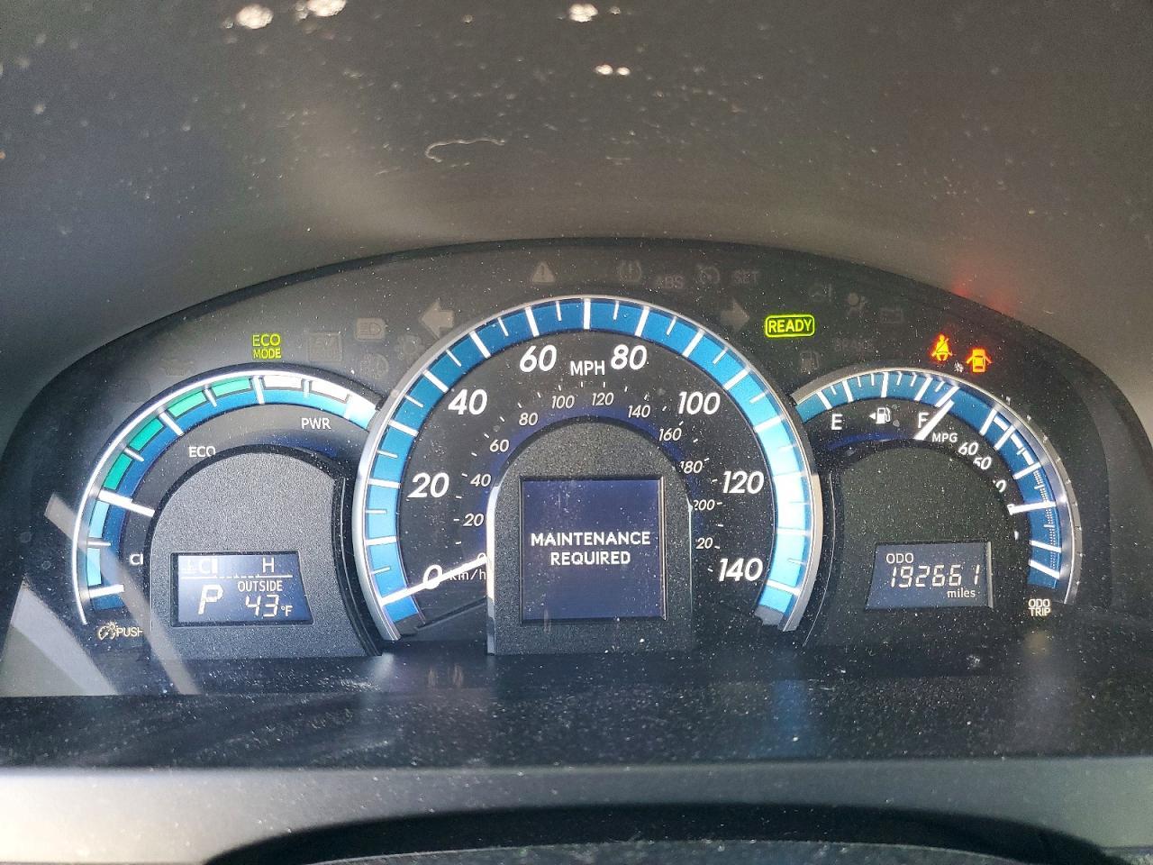 2013 Toyota Camry Hybrid