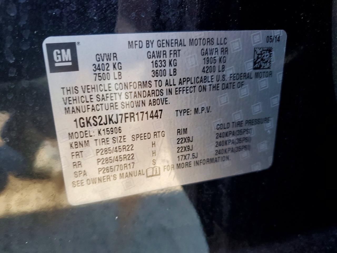 2015 GMC Yukon xl Denali