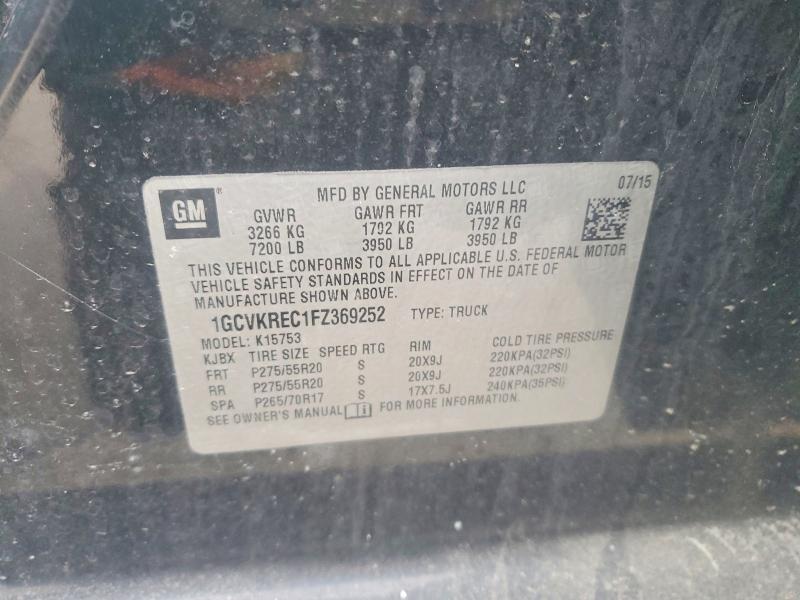 2015 Chevrolet Silverado K1500 LT