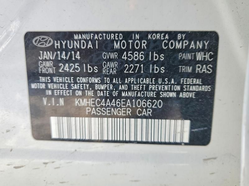 2014 Hyundai Sonata Hybrid