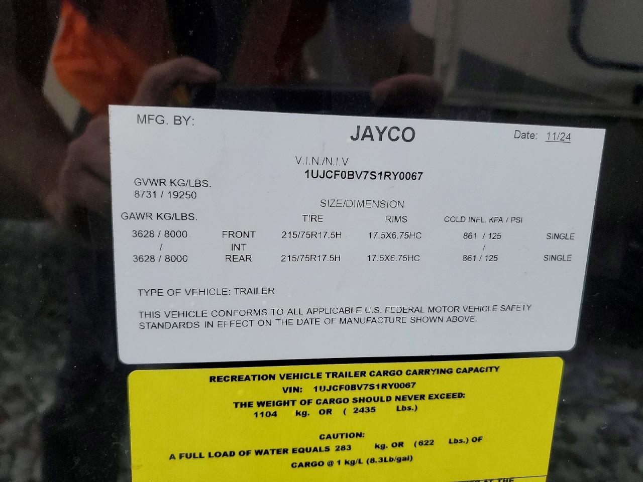 2025 Jayco Pinnacle Camper