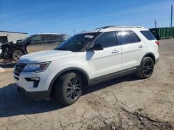 Ford Explorer salvage cars for sale: 2018 Ford Explorer xlt