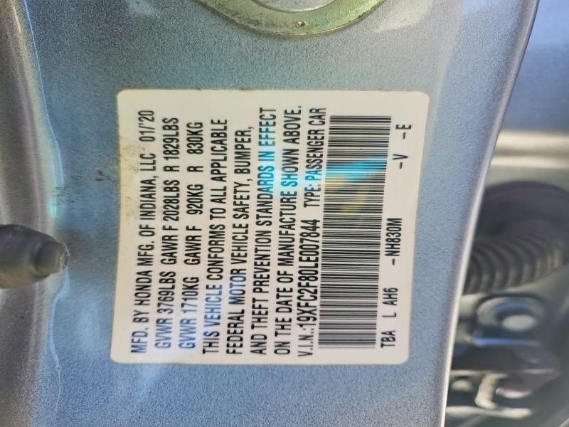 2020 Honda Civic Sport