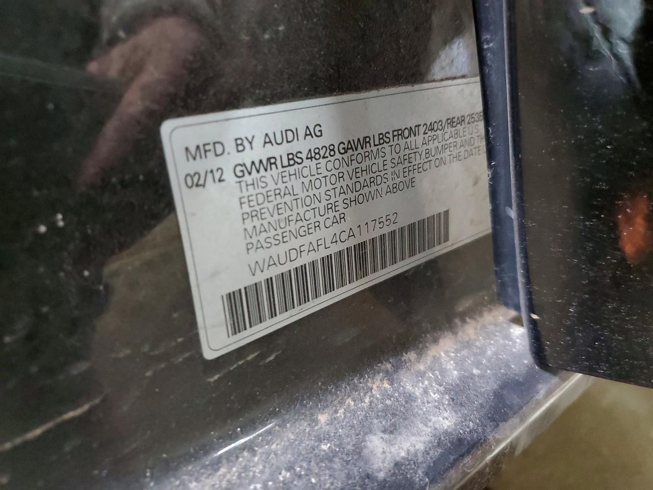 2012 Audi A4 Premium