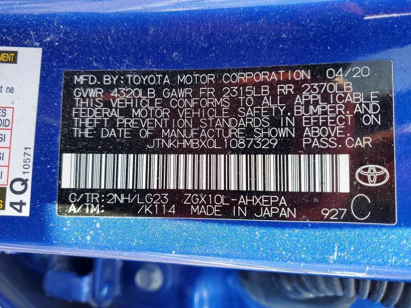 2020 Toyota C-hr Limited