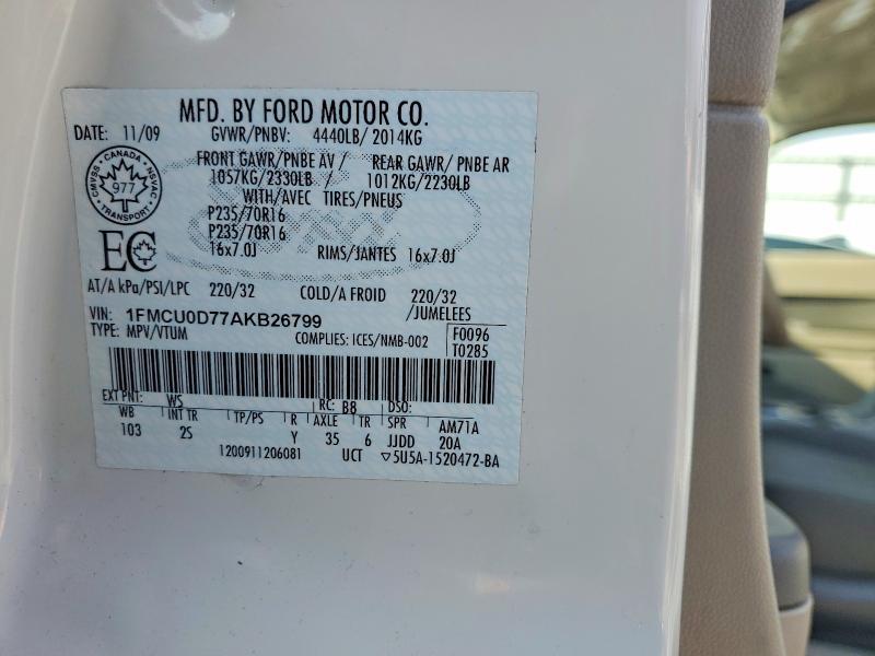 2010 Ford Escape xlt