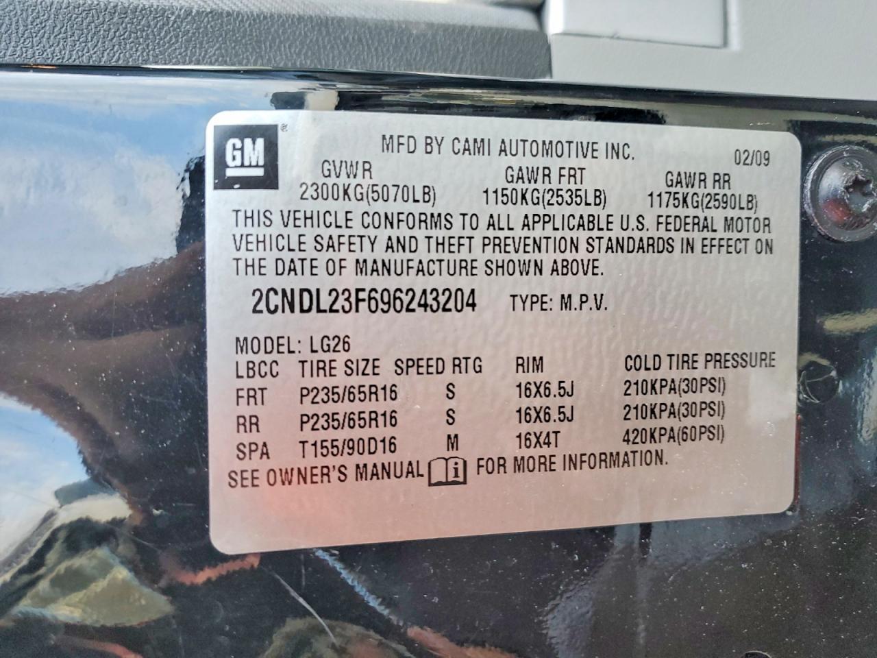 2009 Chevrolet Equinox ls