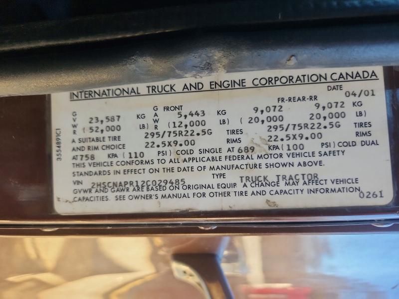 2002 International 9400i Semi Truck