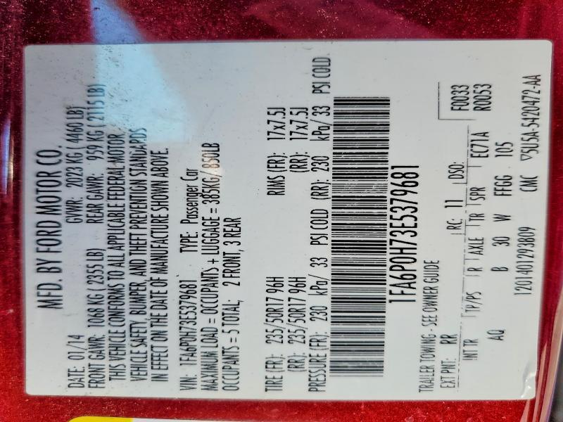 2014 Ford Fusion se