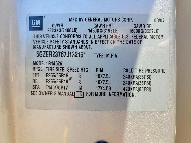 2007 Saturn Outlook xr