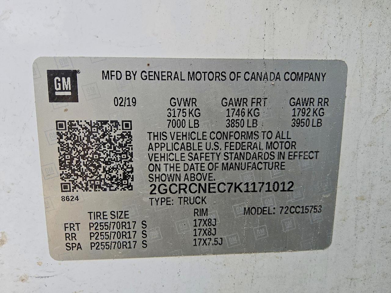 2019 Chevrolet Silverado LD C1500