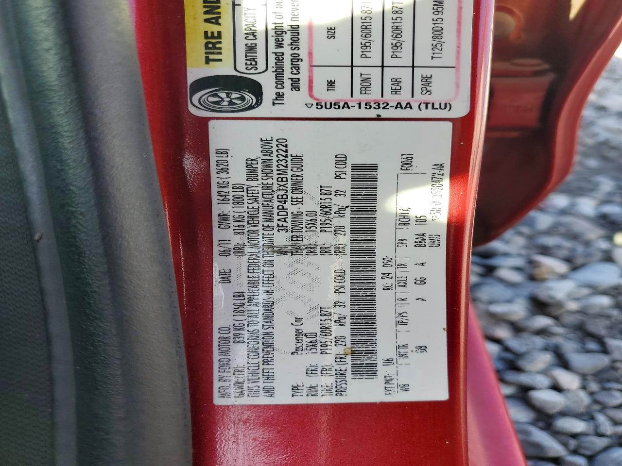 2011 Ford Fiesta se