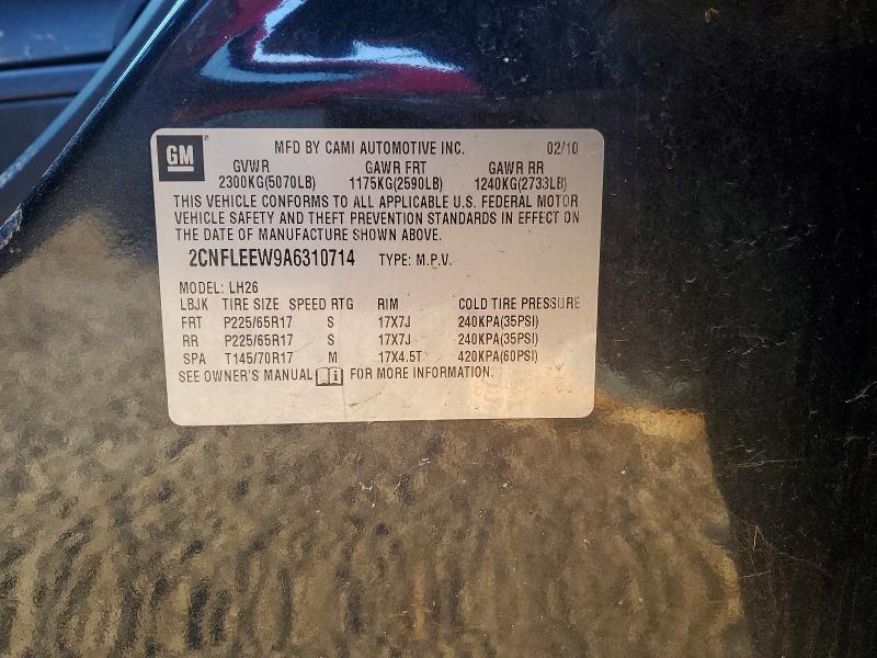 2010 Chevrolet Equinox lt