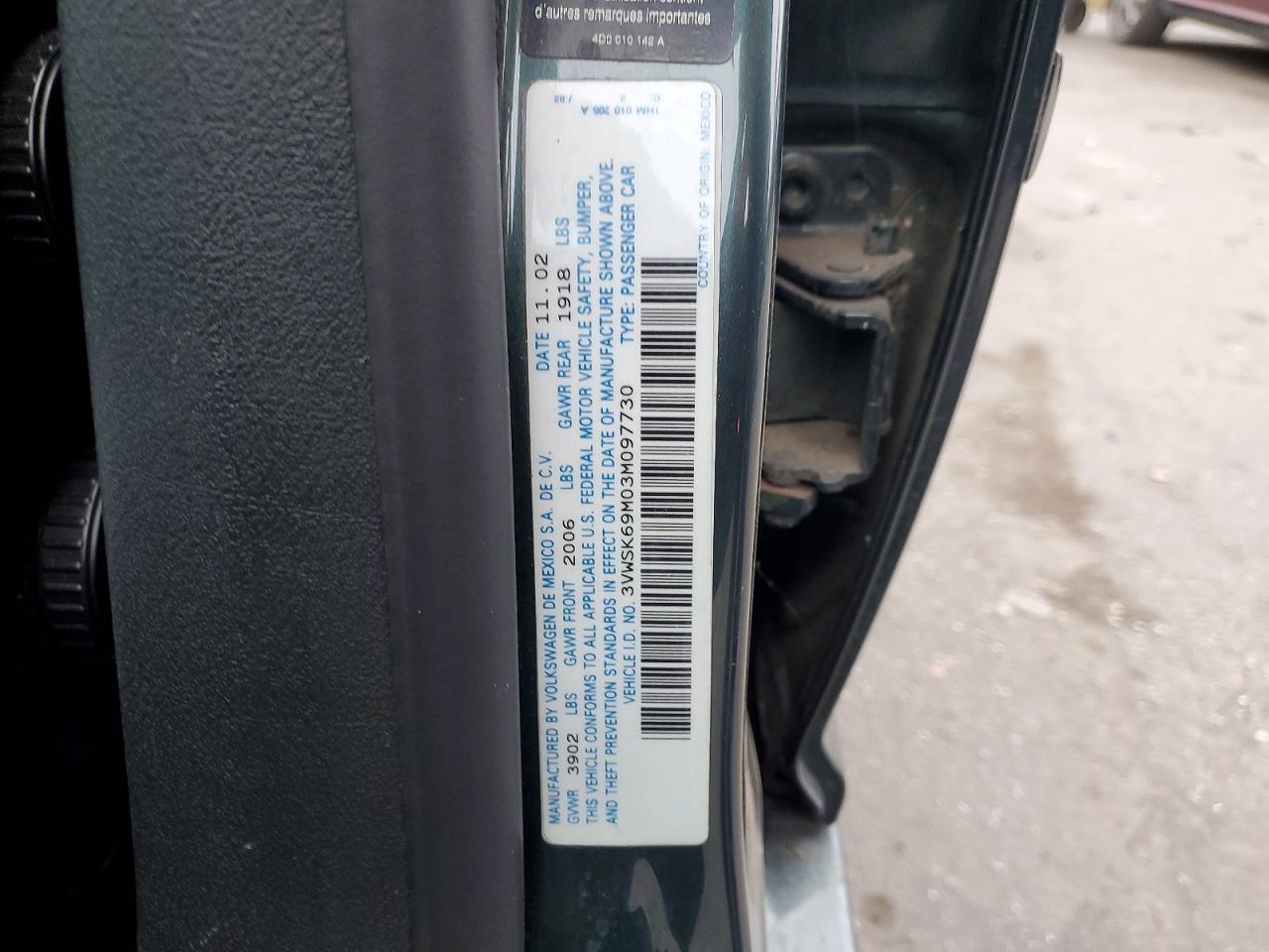 2003 Volkswagen Jetta gls