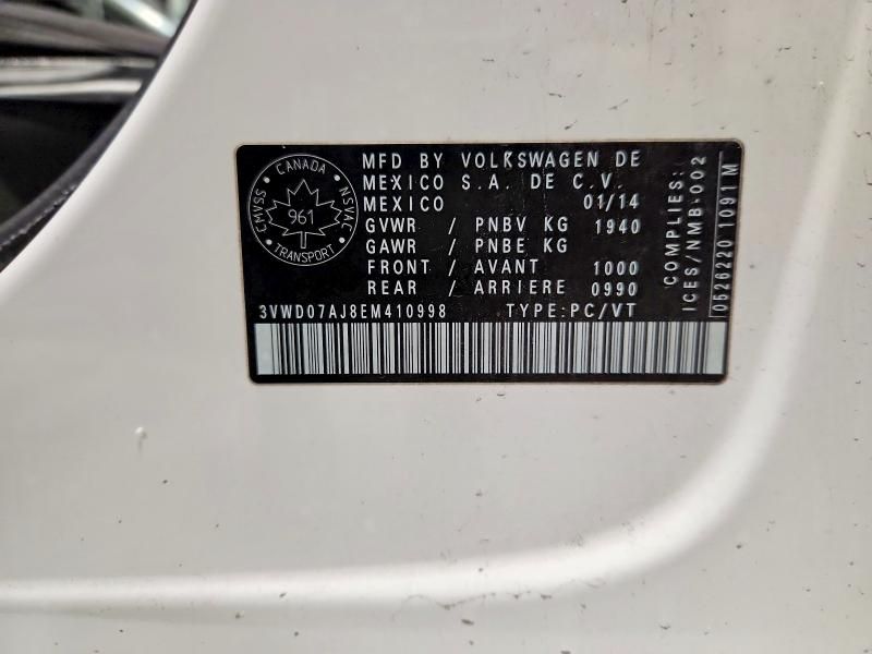 2014 Volkswagen Jetta se