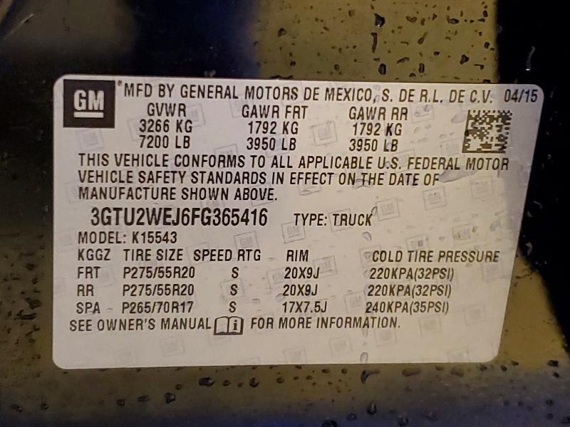 2015 GMC Sierra K1500 Denali