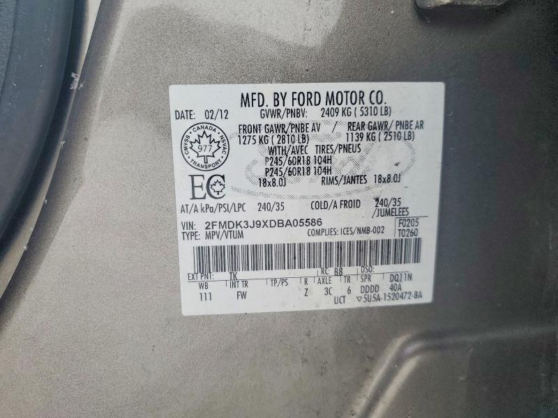 2013 Ford Edge sel
