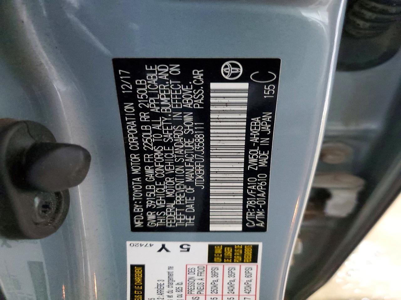 2018 Toyota Prius