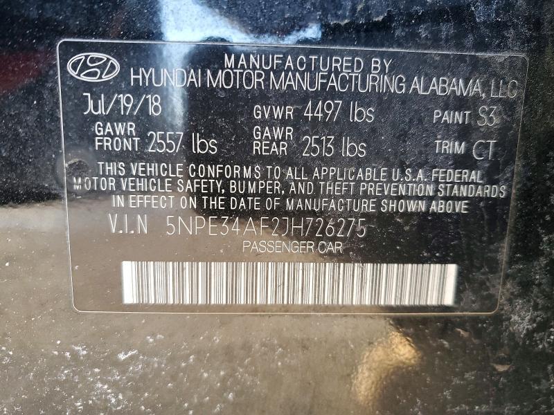 2018 Hyundai Sonata Sport