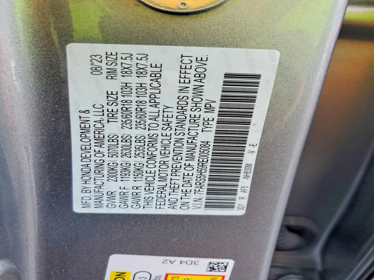 2024 Honda Cr-v Sport