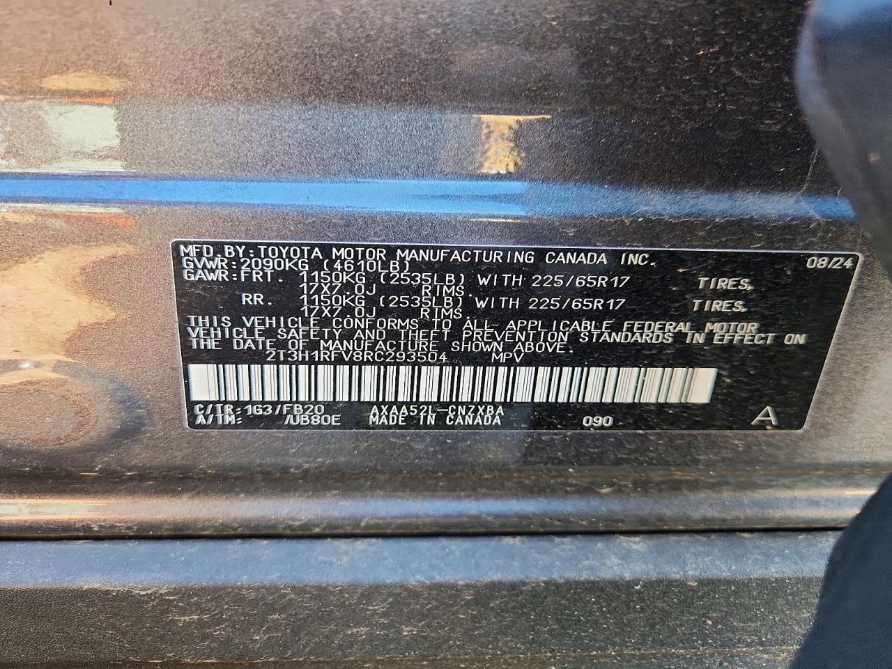 2024 Toyota Rav4 le