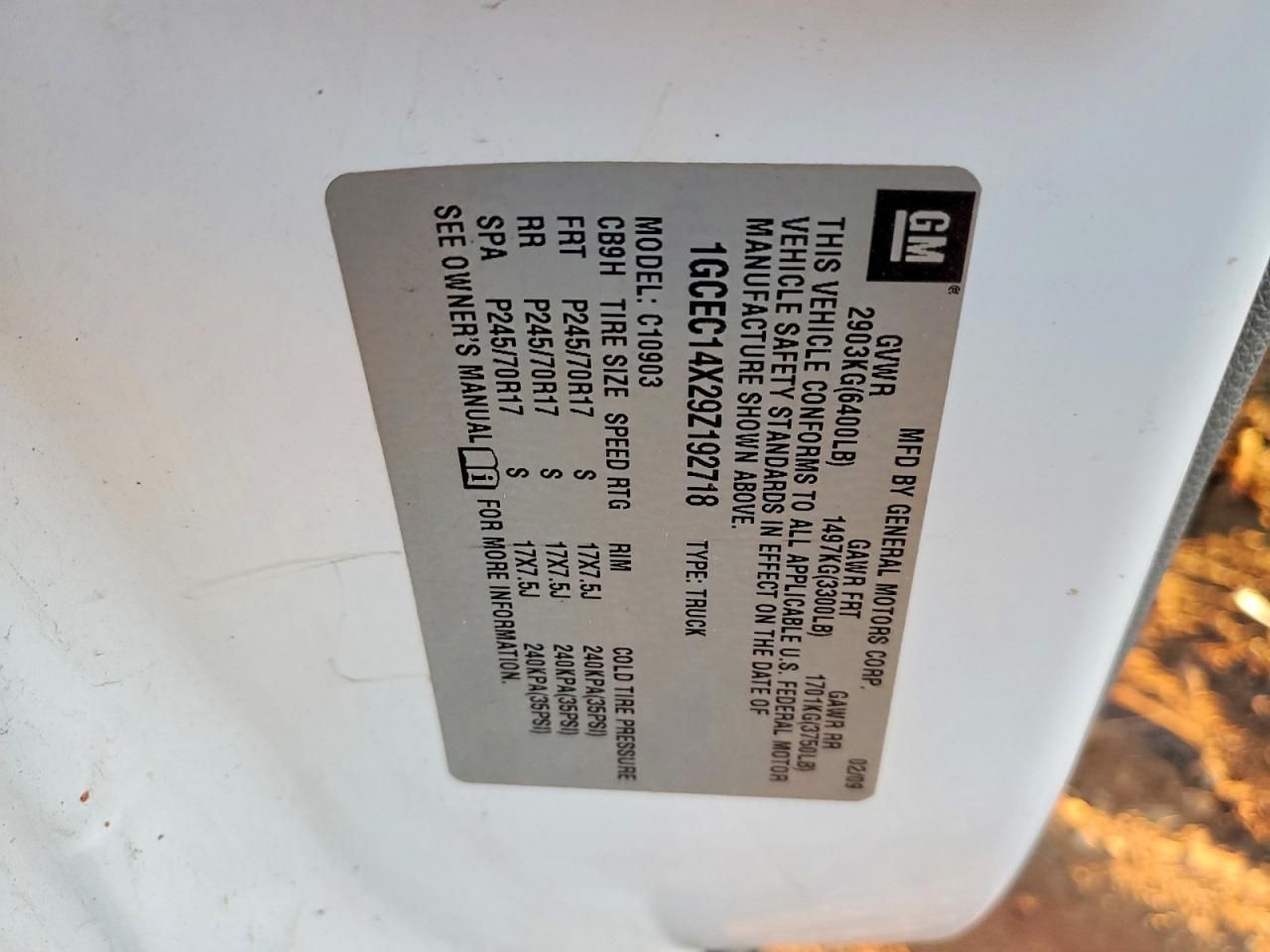 2009 Chevrolet Silverado C1500