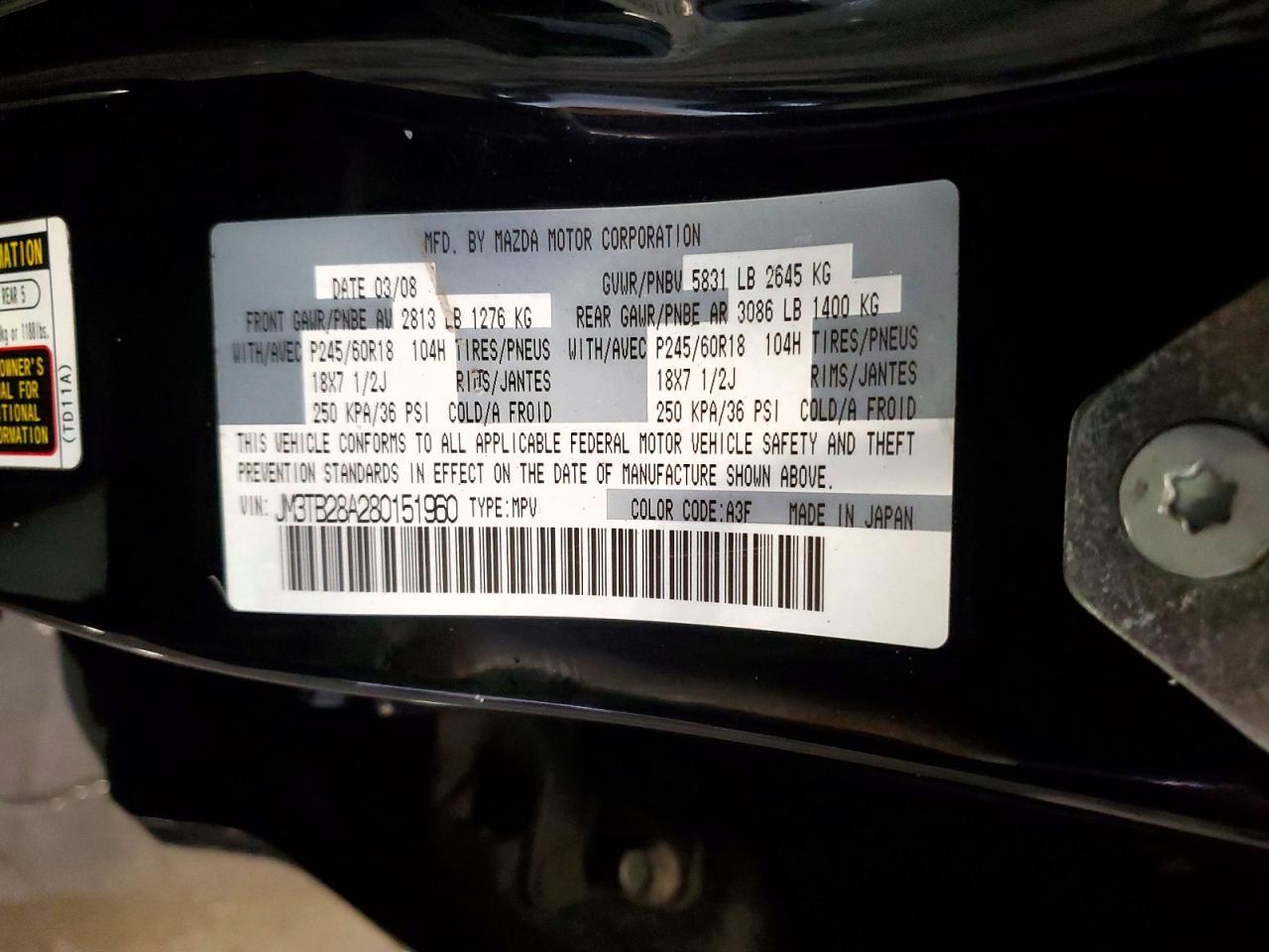 2008 Mazda Cx-9