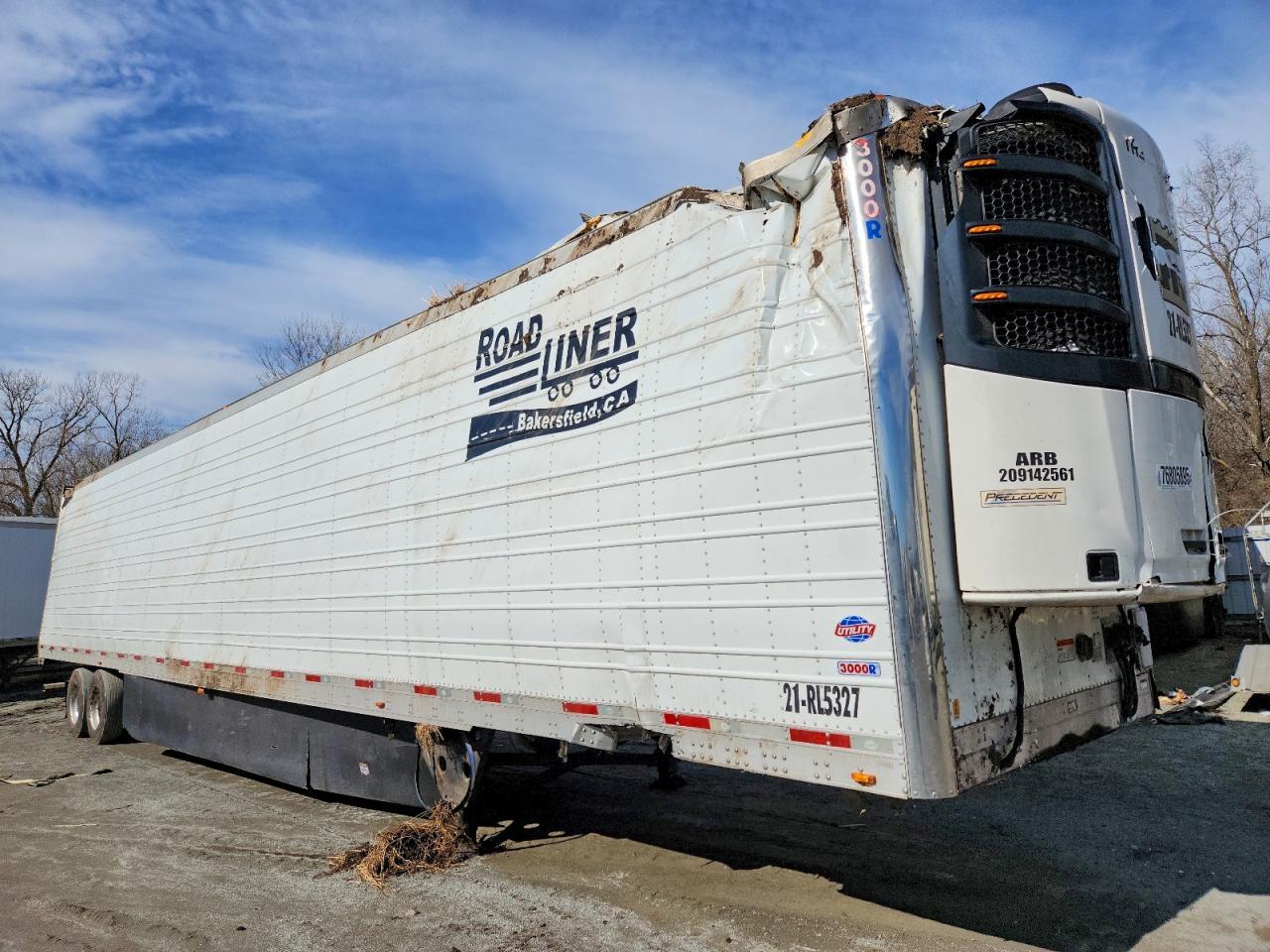 2021 Utility VS2RA Refrigerated Van Trailer